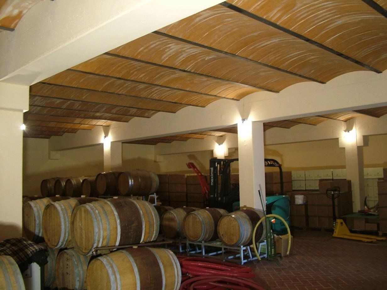 interni struttura prefabbricata con tetto in legno