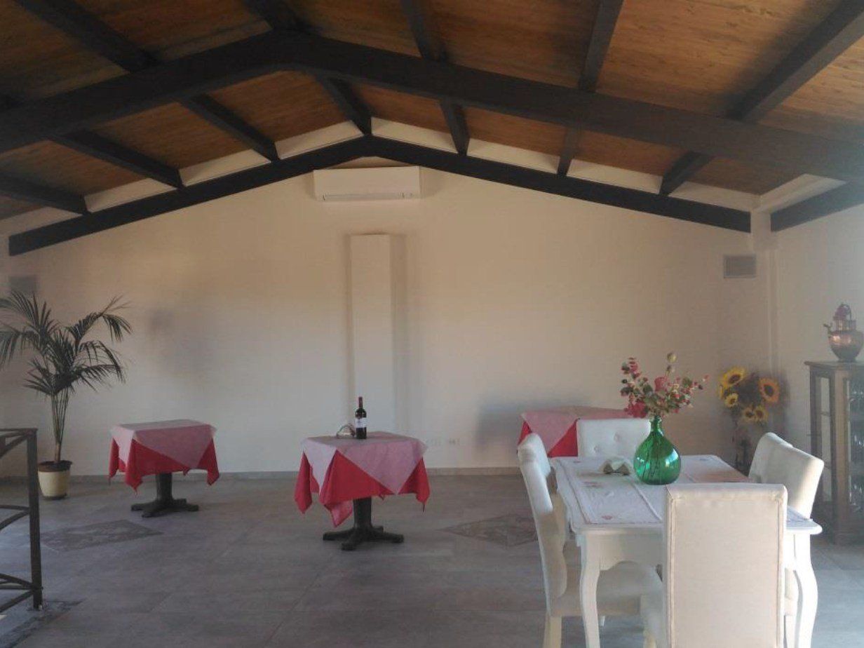 copertura in legno spiovente