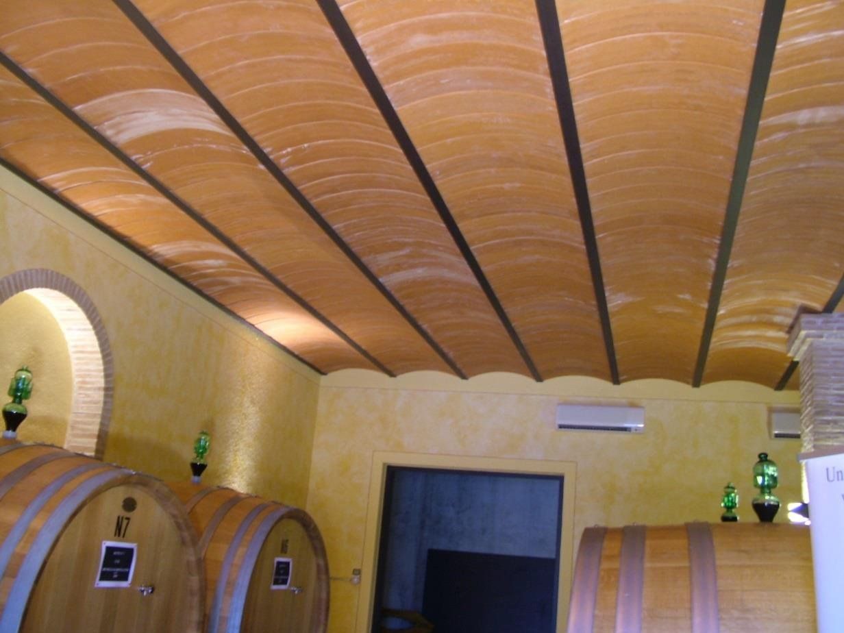 tetto in legno di una struttura prefabbricata