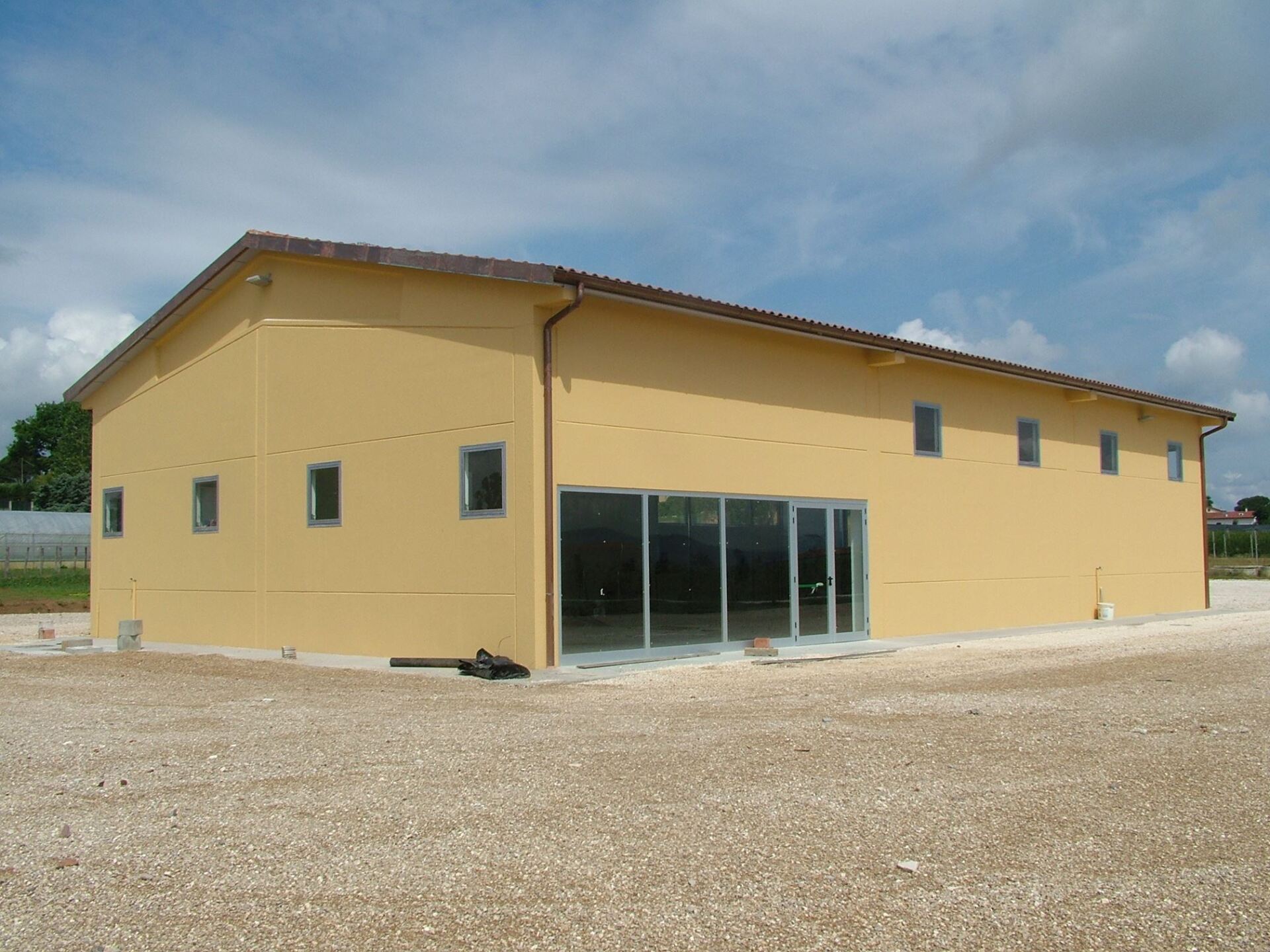 struttura prefabbricata agricola