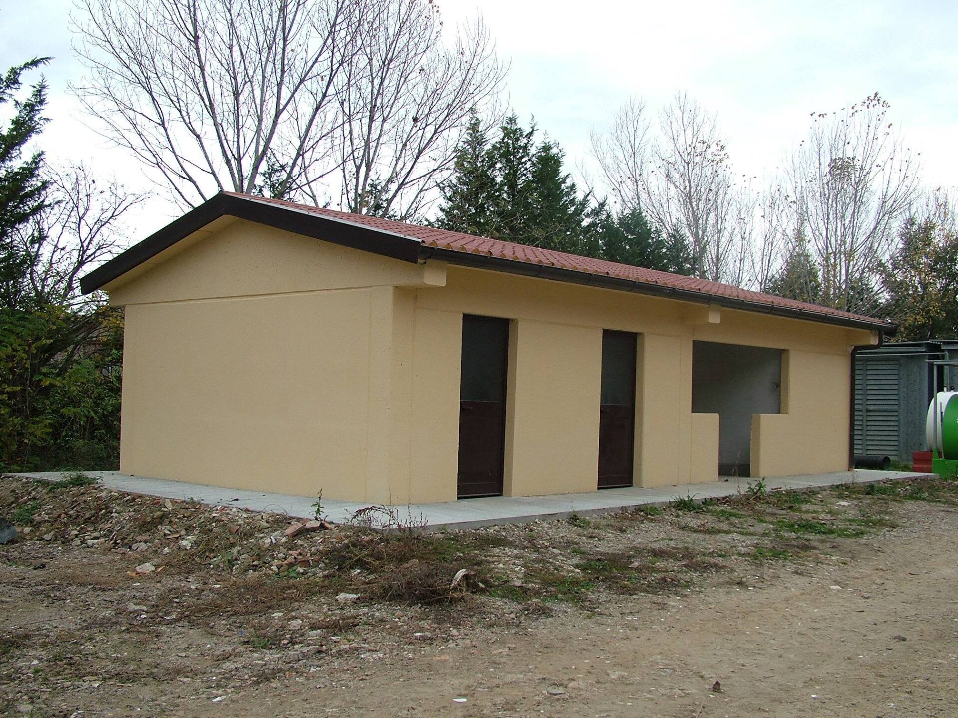 sede struttura agricola prefabbricata