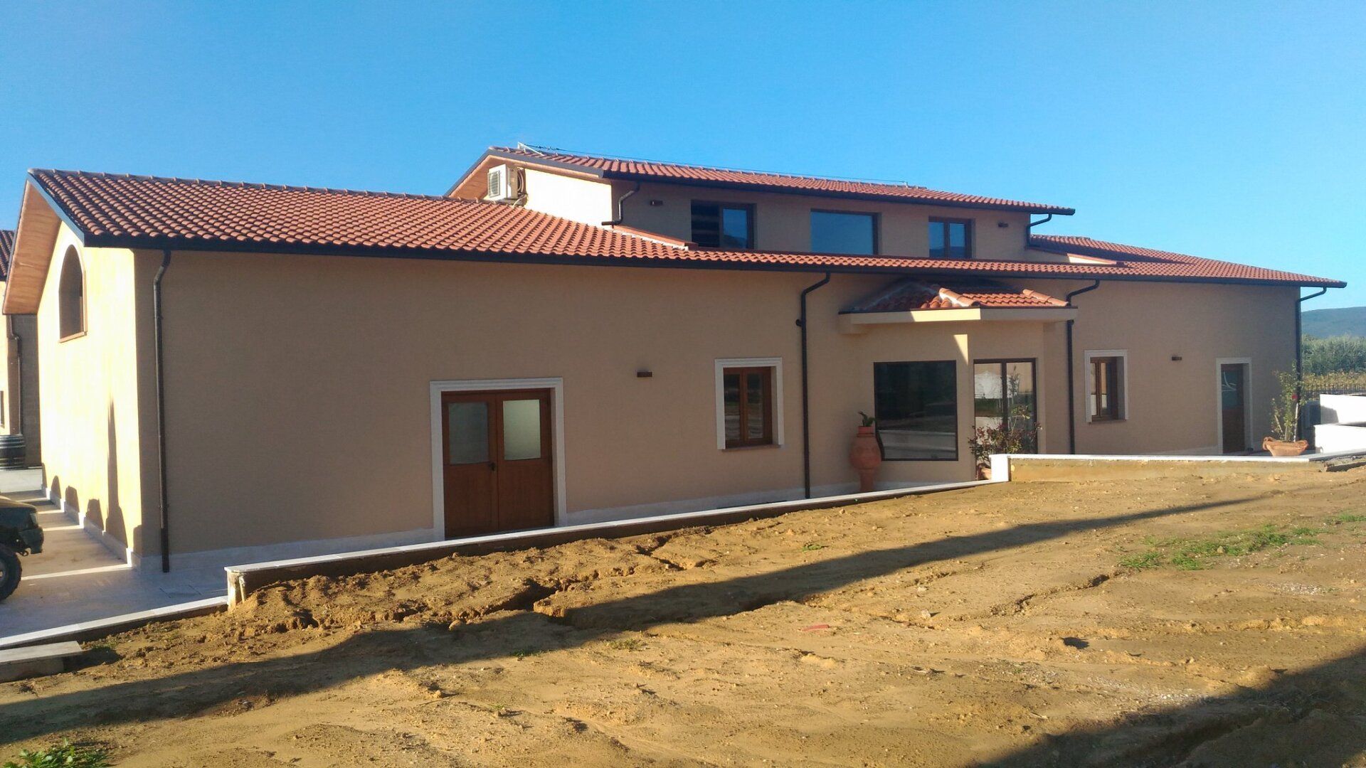 struttura residenziale visto dall'esterno