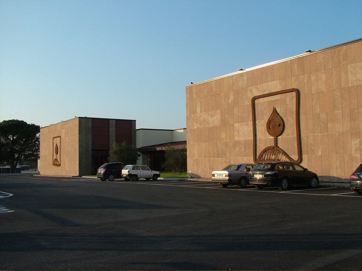 struttura prefabbricata dell'azienda Martini