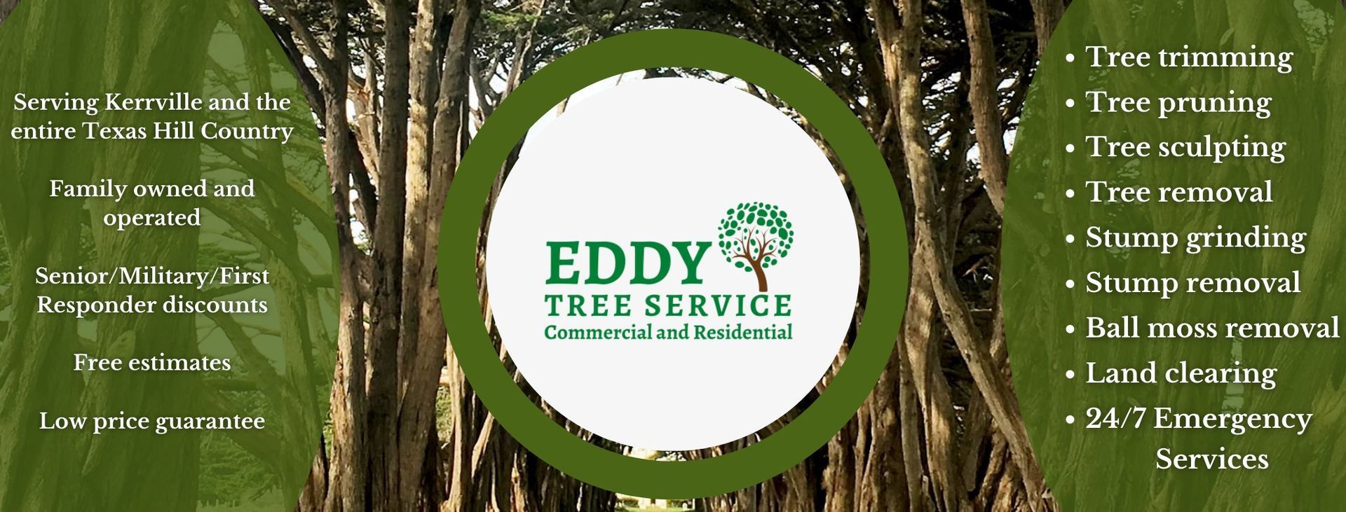 Eddy Tree Service Banner