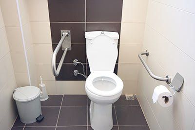 Toilet With Bar – Coral Springs, FL – Moody Plumbing Inc.