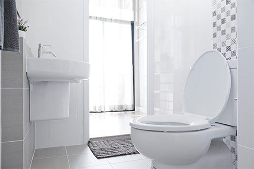 Clean Toilet Room – Coral Springs, FL – Moody Plumbing Inc.