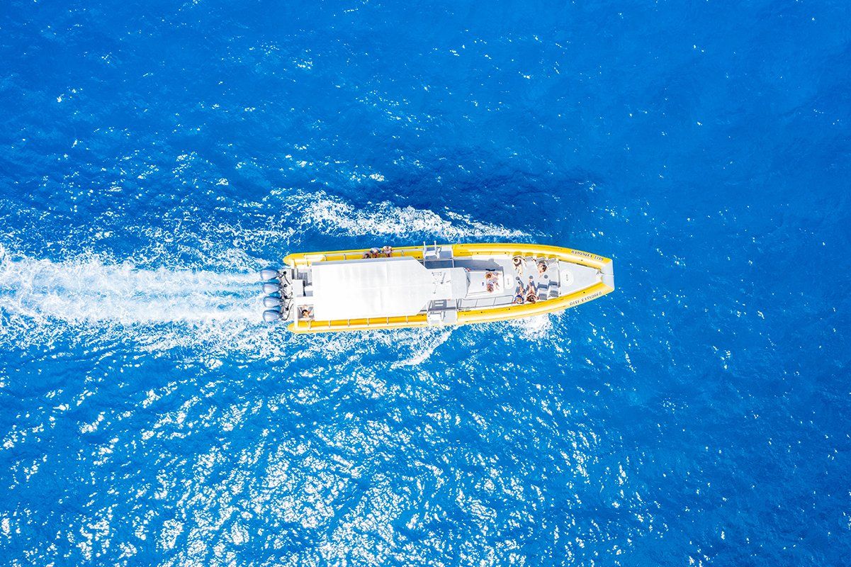 Top View of Boat — Wailuku, HI — Maui Reef Adventures