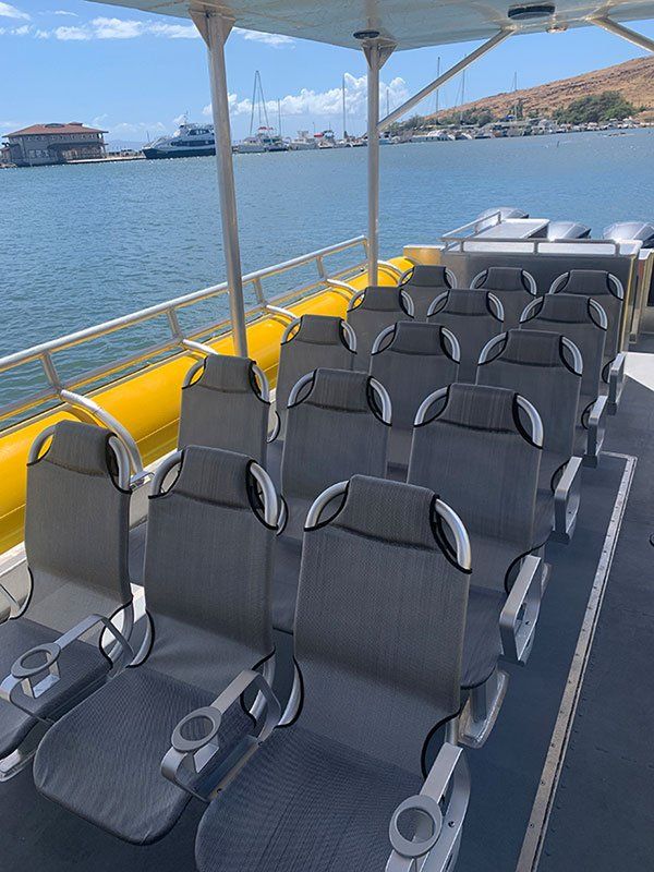 Boat Chairs — Wailuku, HI — Maui Reef Adventures