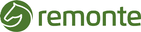 Green Remonte logo with a stylized leaf icon and the word “remonte” in lowercase.