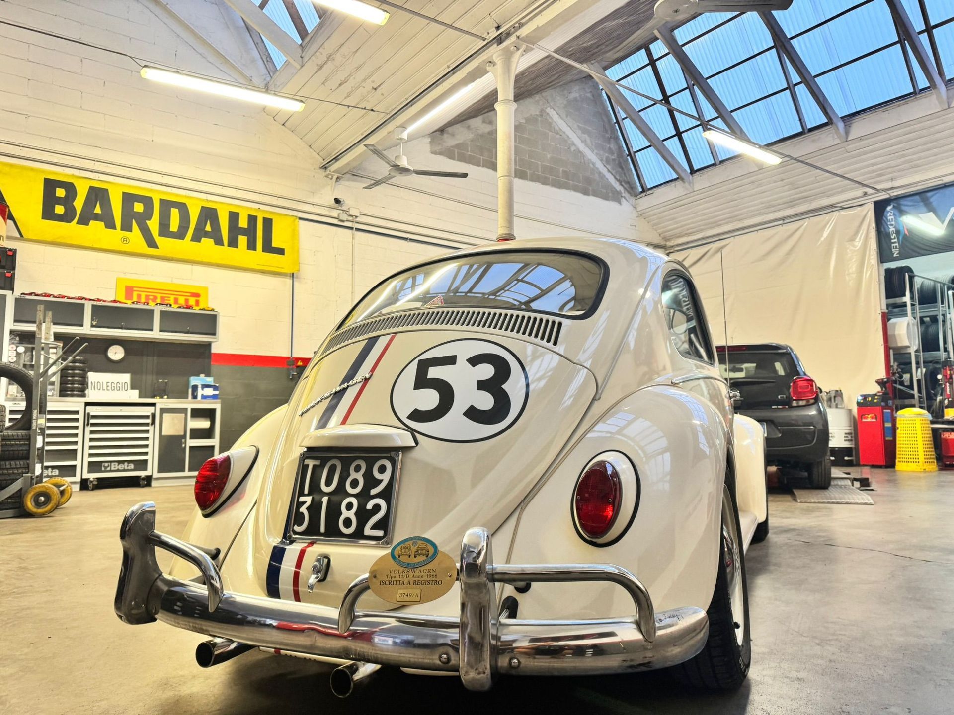 Auto d'epoca Beppe Pneumathici