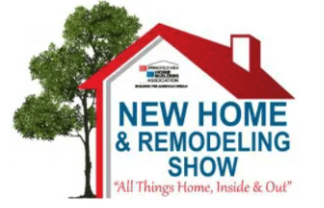A logo for the new home and remodeling show