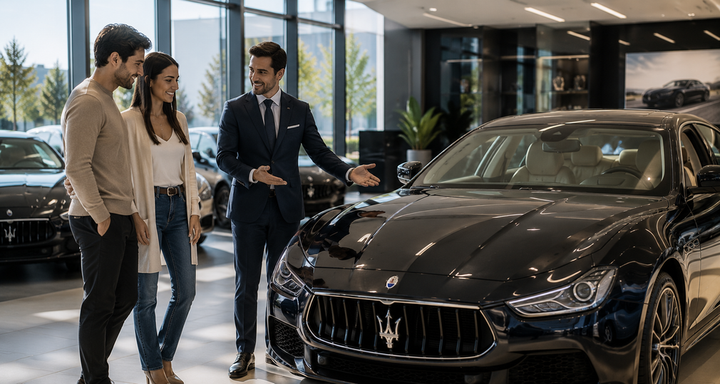Maserati e vetture di prestigio per eventi esclusivi