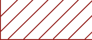 Un motif rayé rouge et blanc sur fond blanc.