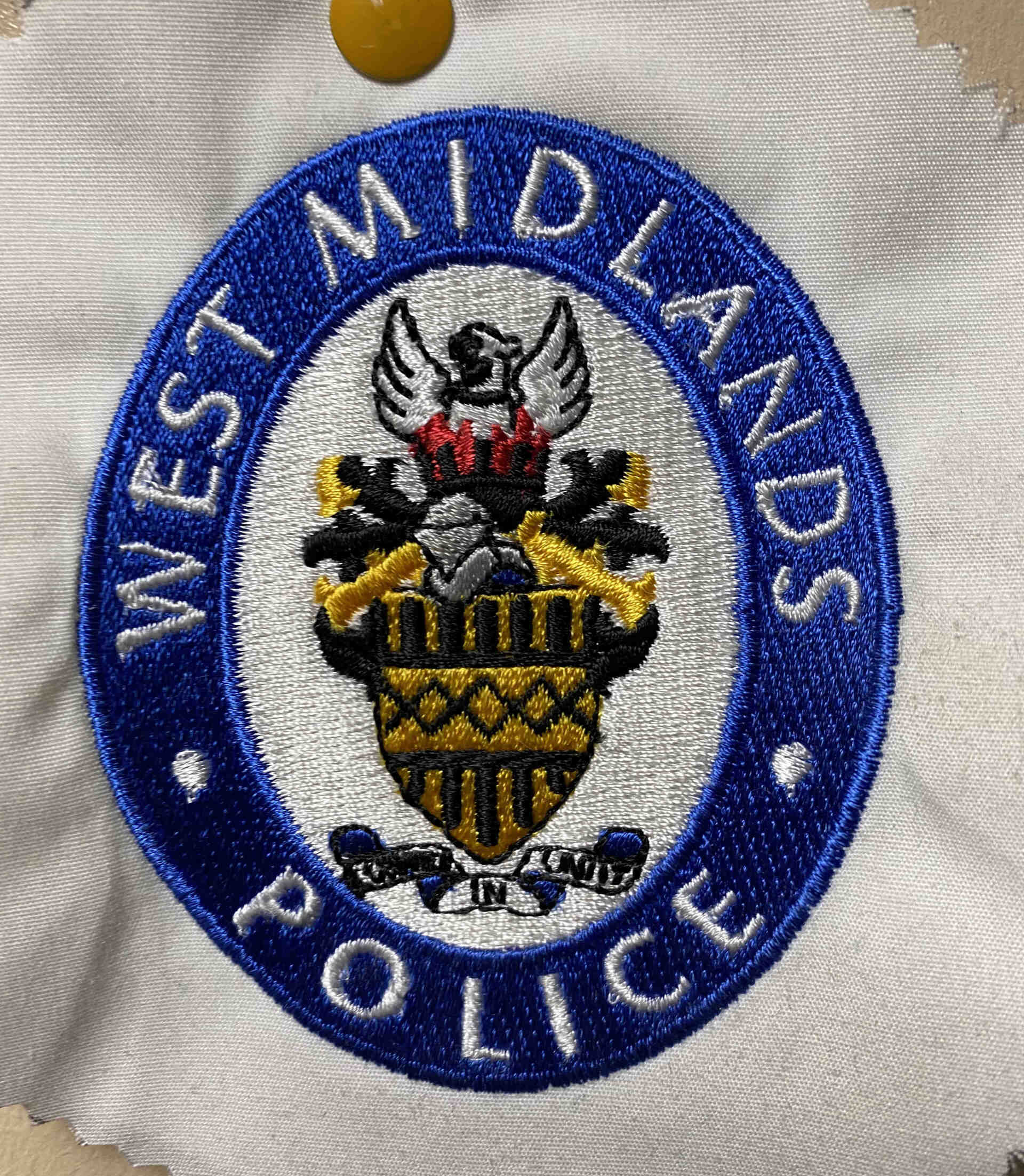 West Midlands Police Embroidered Logo