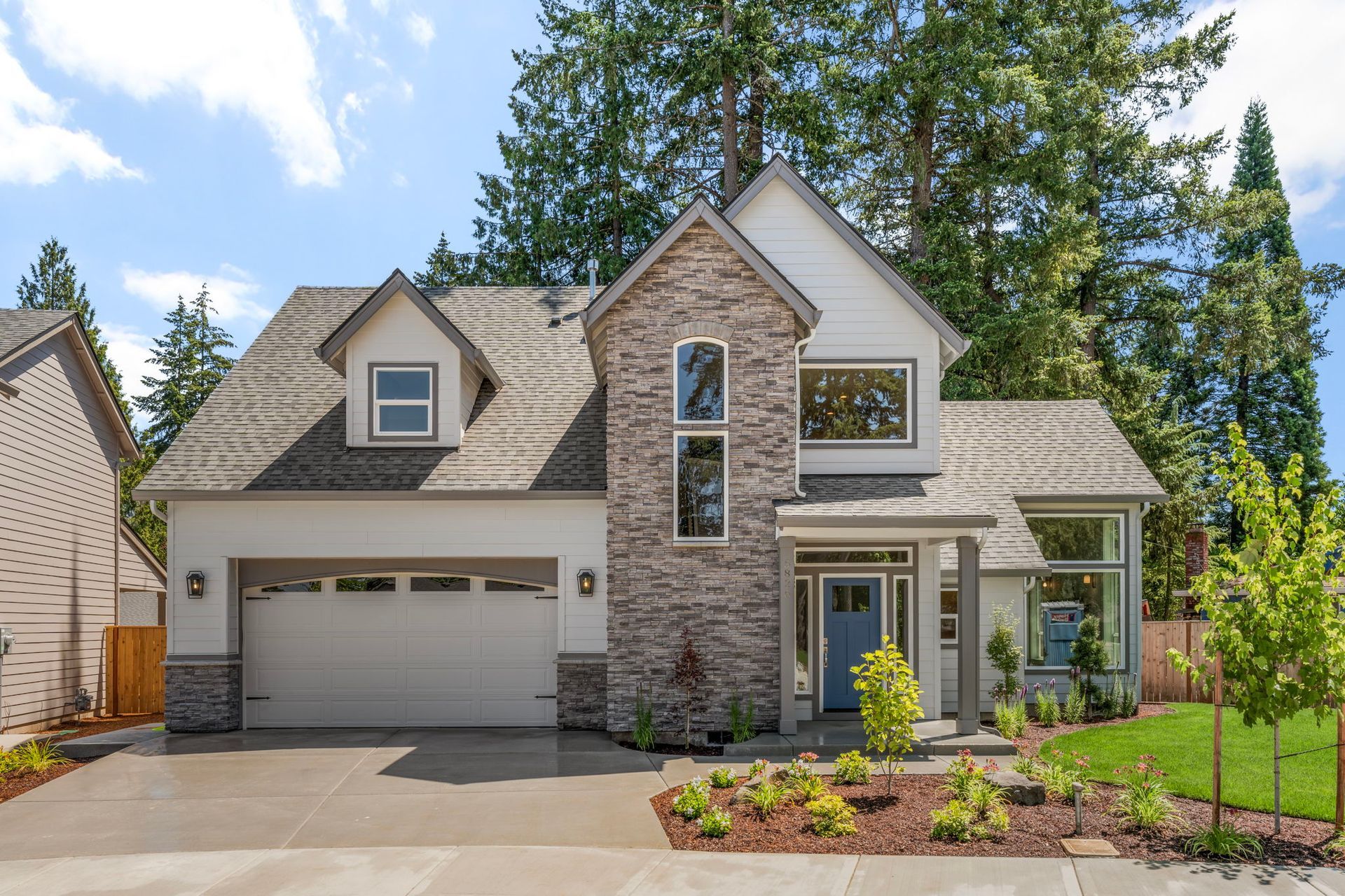 New home for sale in Beaverton, Oregon.
