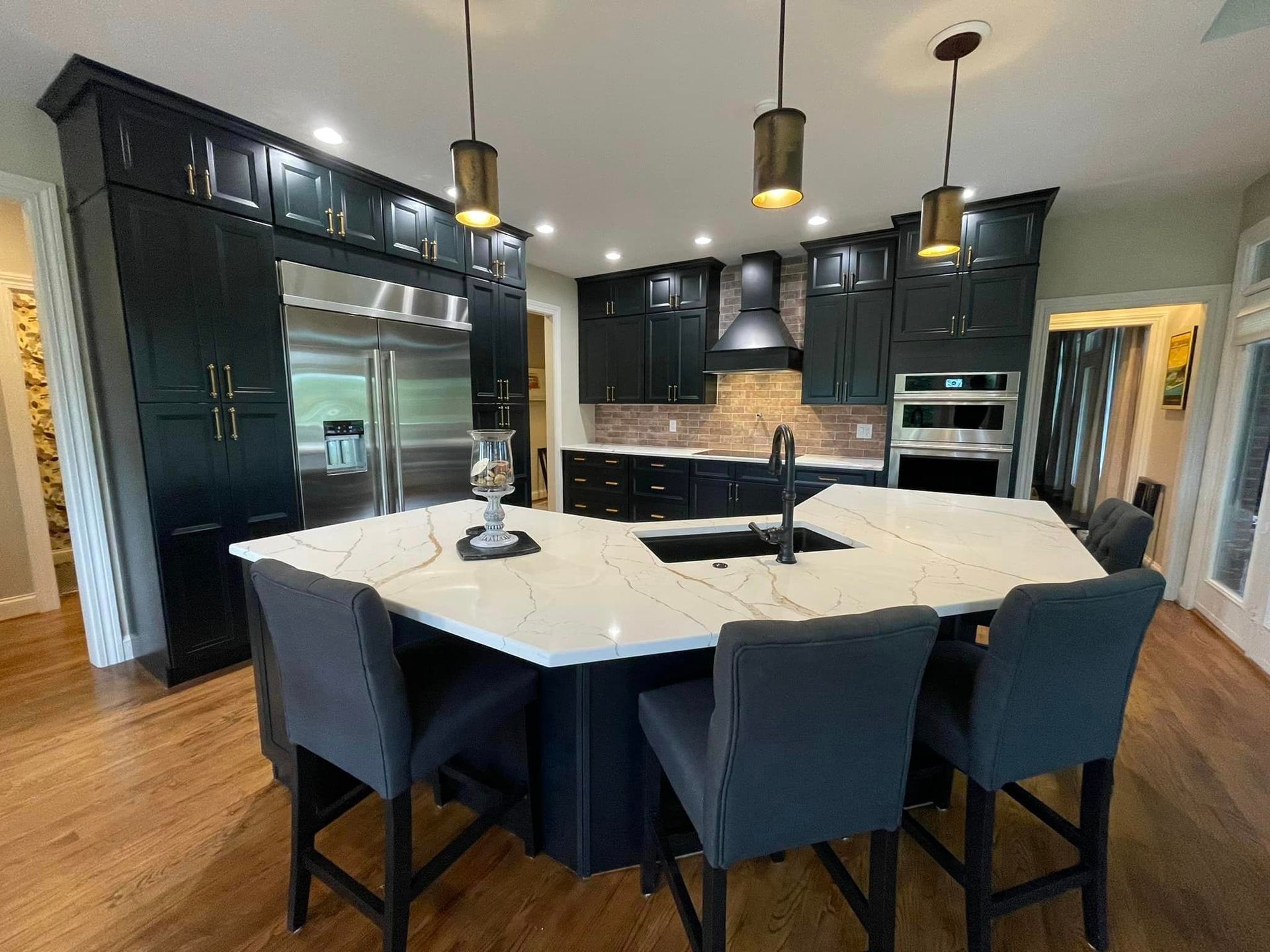 freshly remodeled kitchen