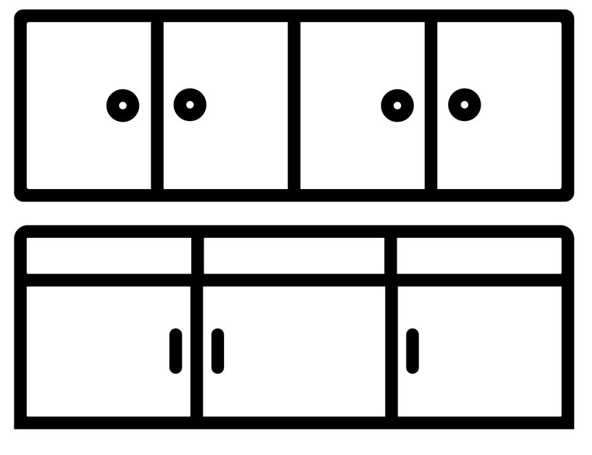 Cabinet Refinishing Icon