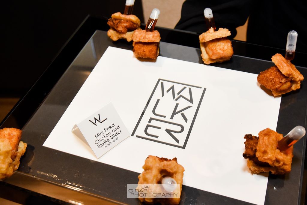 A table with a sign that says milky way on it