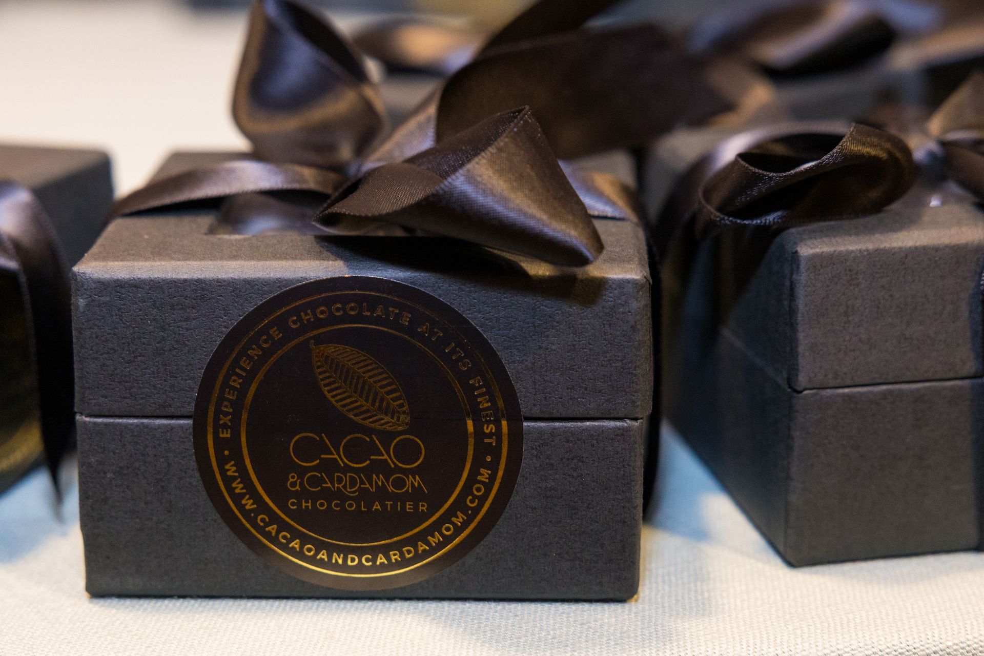 A box with a sticker that says coco on it