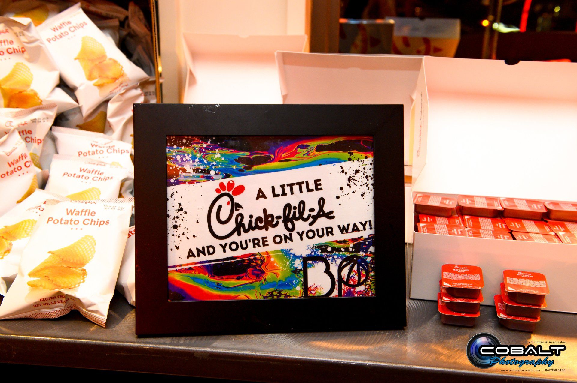 A little chick-fil-a and you 're on your way