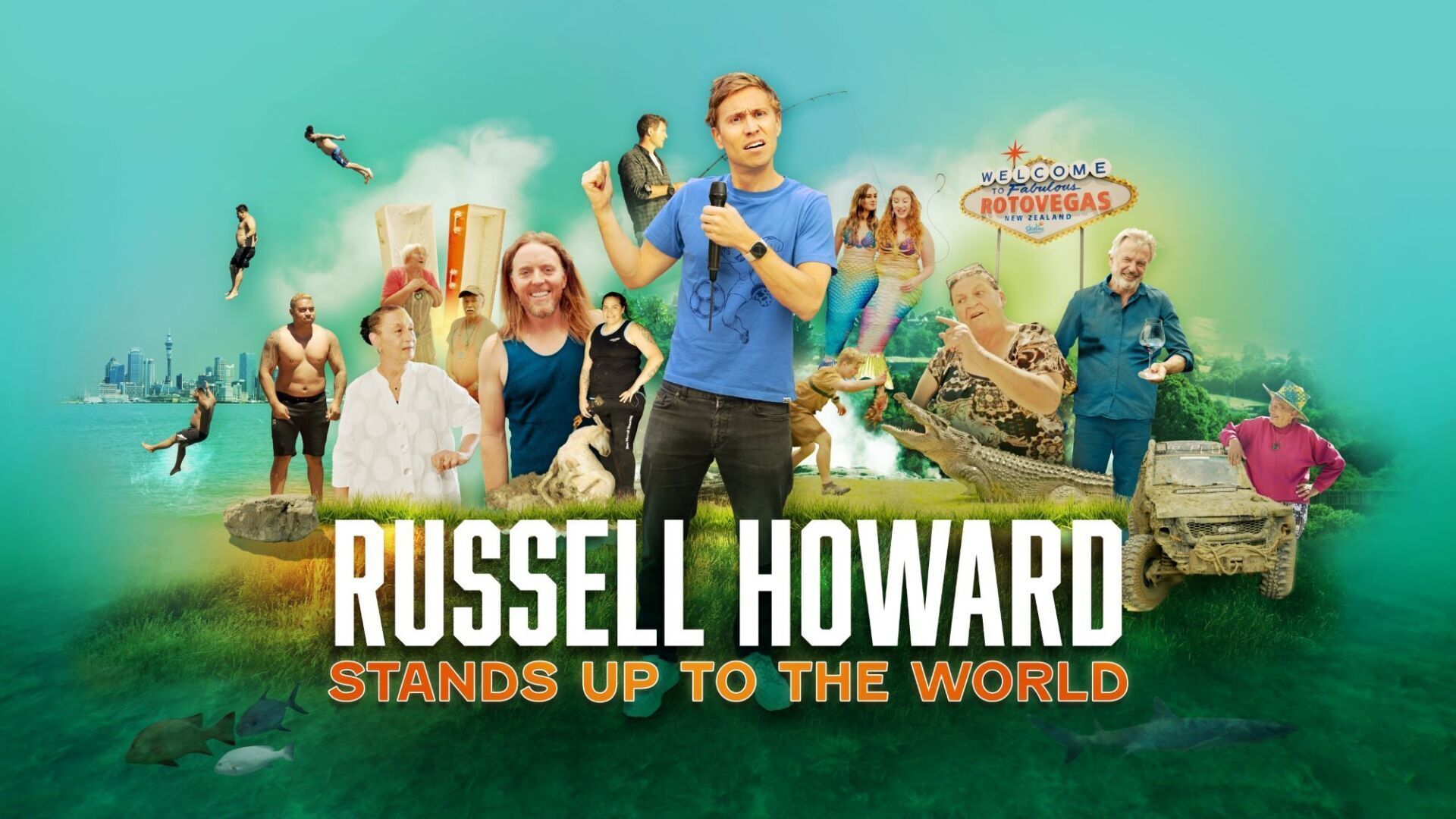 russell howard stands up to the world