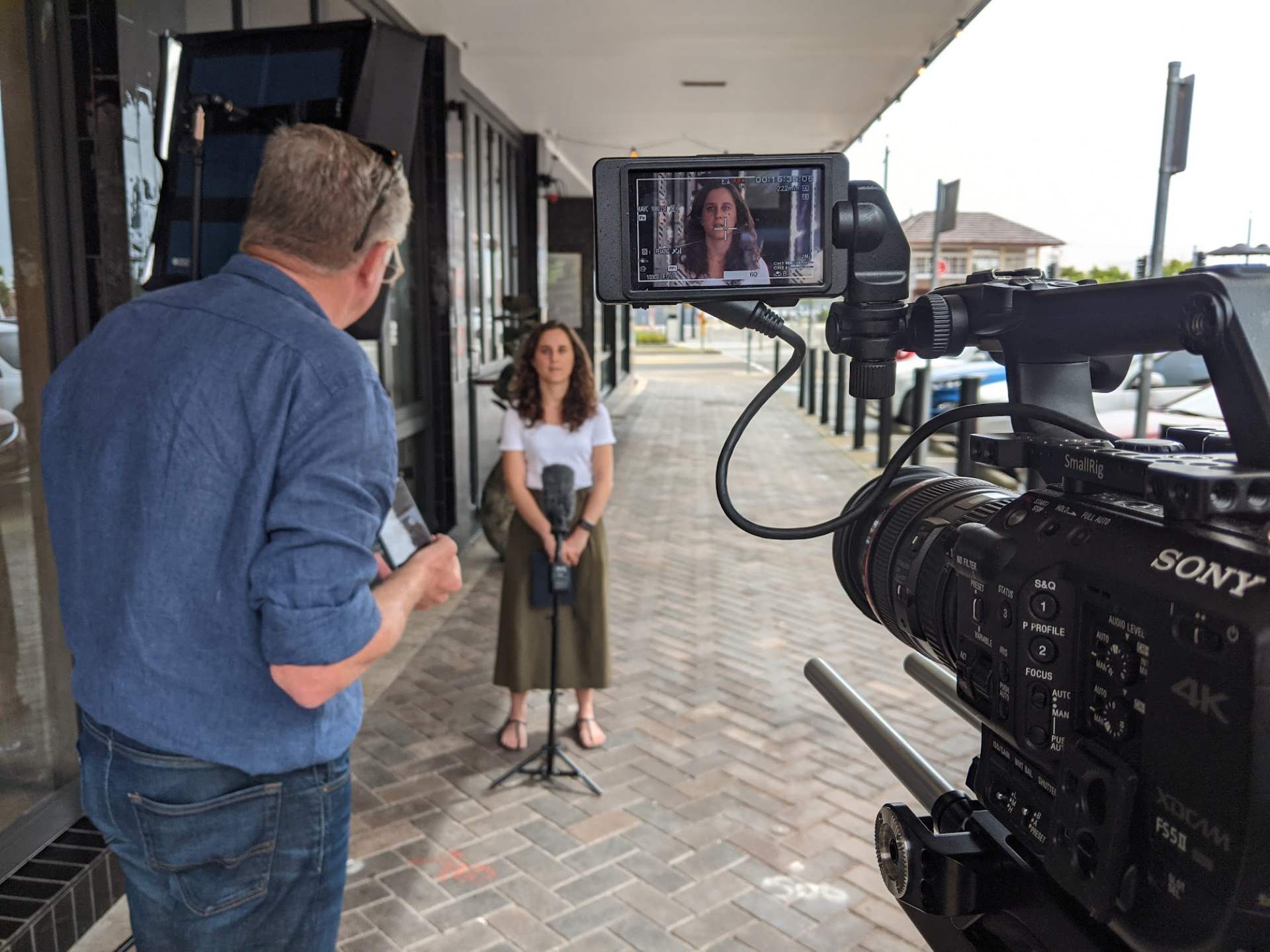 Media Training - Filming and interview
