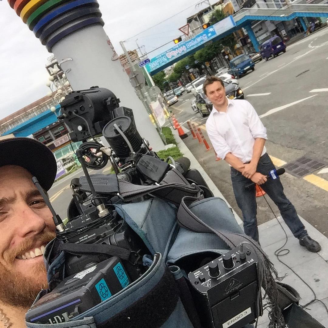 Tom Pawson in Seoul, South Korea
