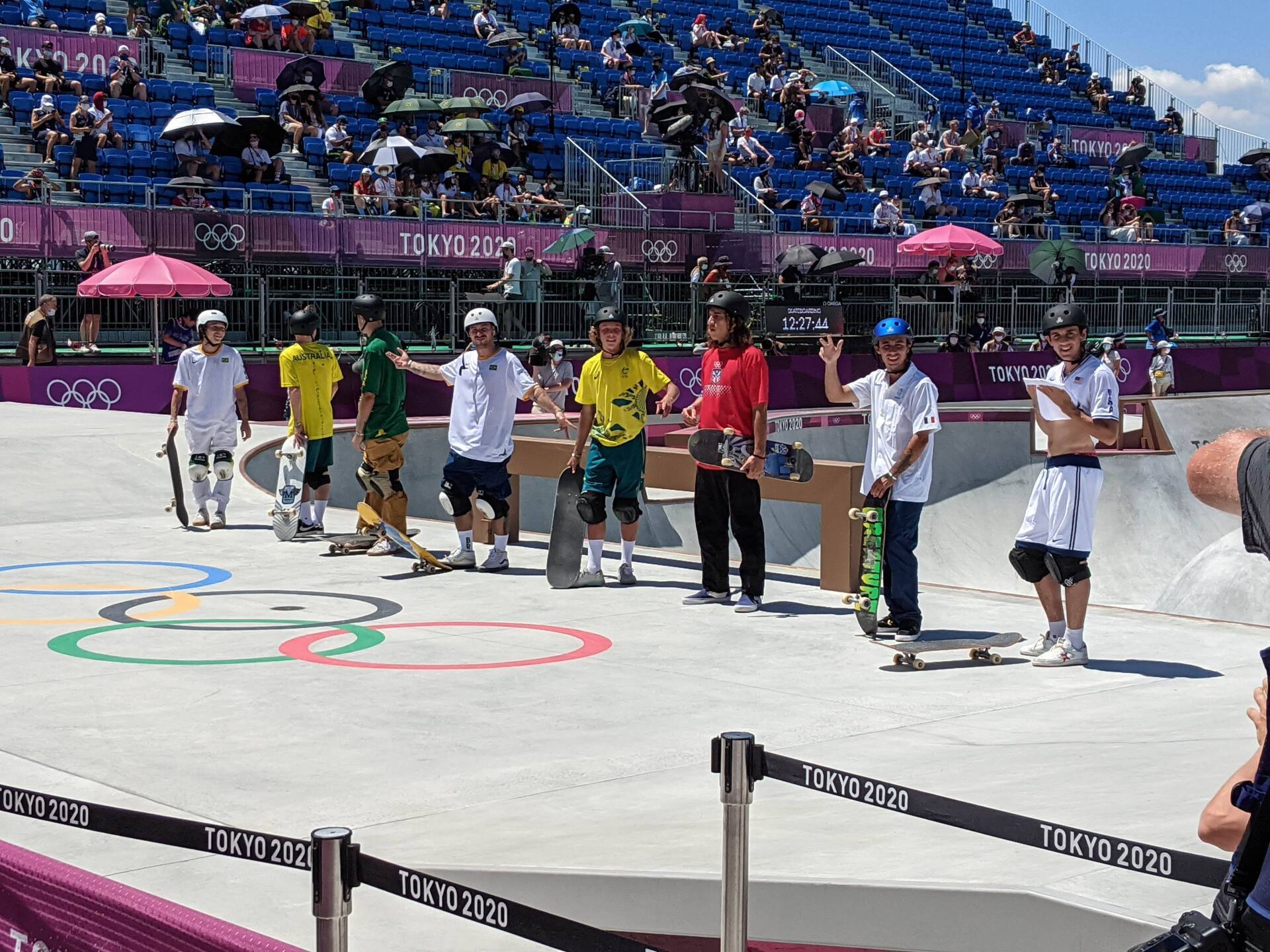 Tokyo 2020 Olympic Skate Boarders