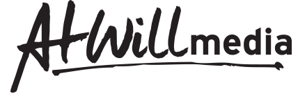 The AtWill media logo, 