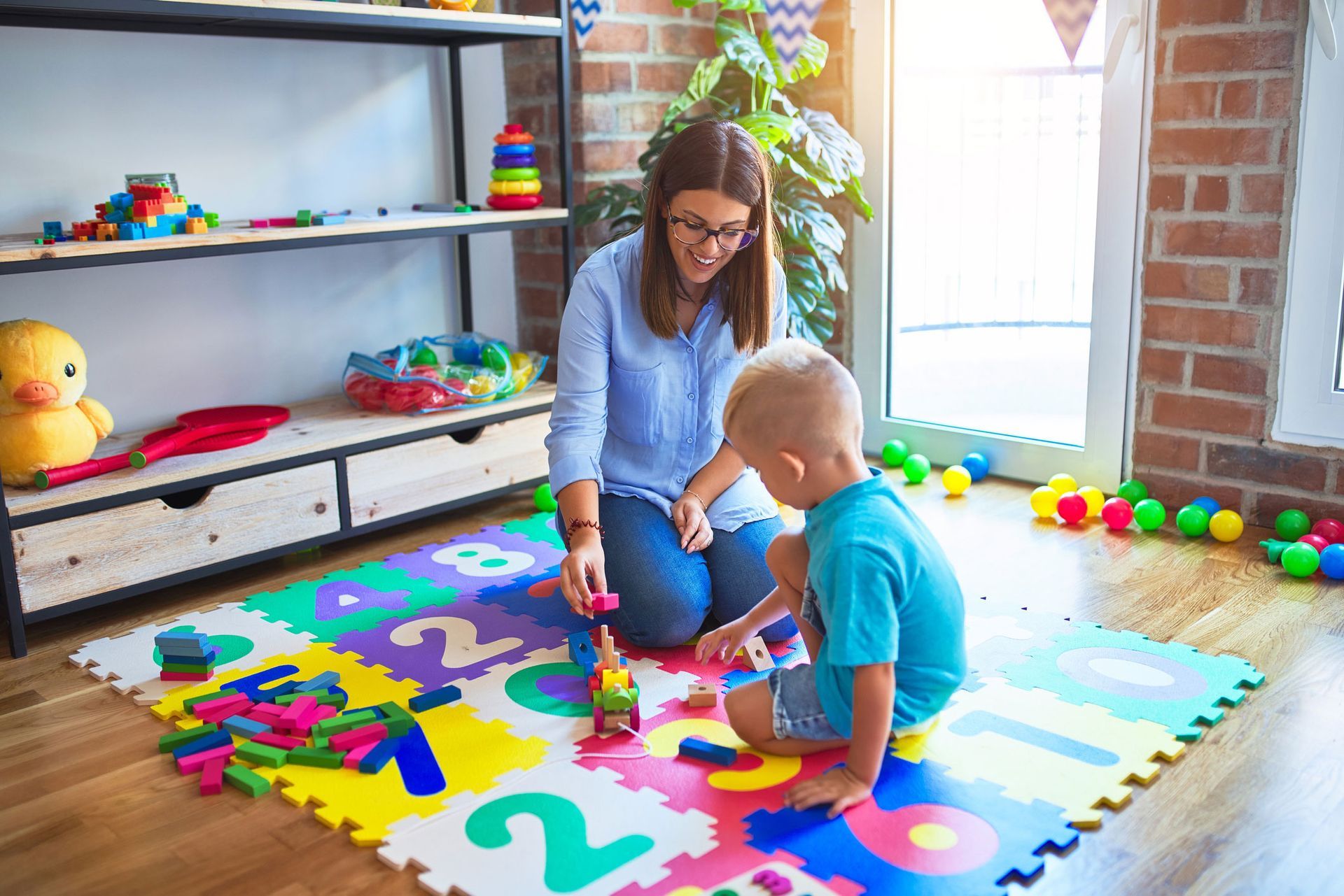 Therapist Teaching A Kid — Plymouth, MA — Stonebridge ABA