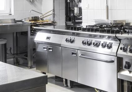 A Close Up of a Stainless Steel Dishwasher With the Door Open — Commercial Kitchens Direct in Shellharbour, NSW