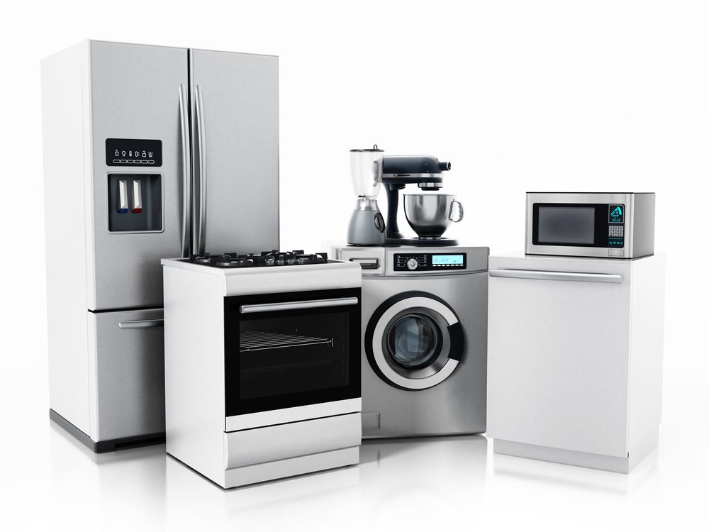 A Group of Appliances Including a Refrigerator, Oven and Microwave — Commercial Kitchens Direct in Shoalhaven, NSW