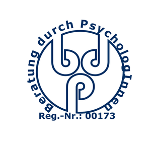 Gütesiegel: Psychologische Online-Beratung, verliehen durch den Berufsverband Deutscher Psychologinnen und Psychologen