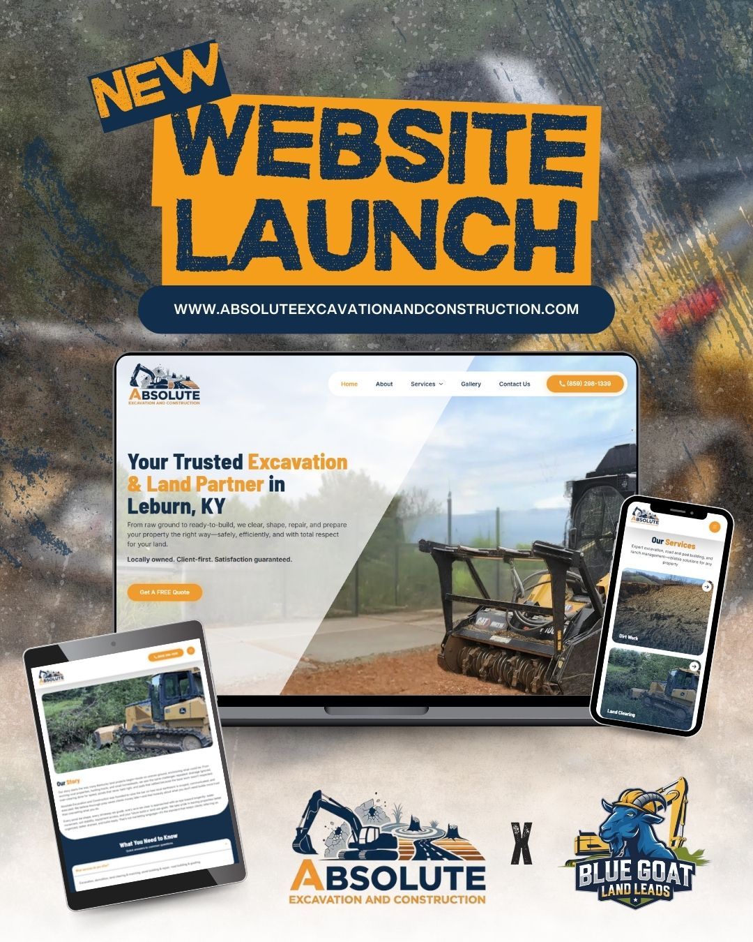 Website-Portfolio | Blue Goat Land Leads