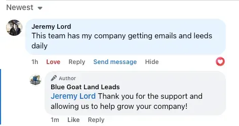 A facebook post that says $ 1.2 mil estimate for clearing a solar farm