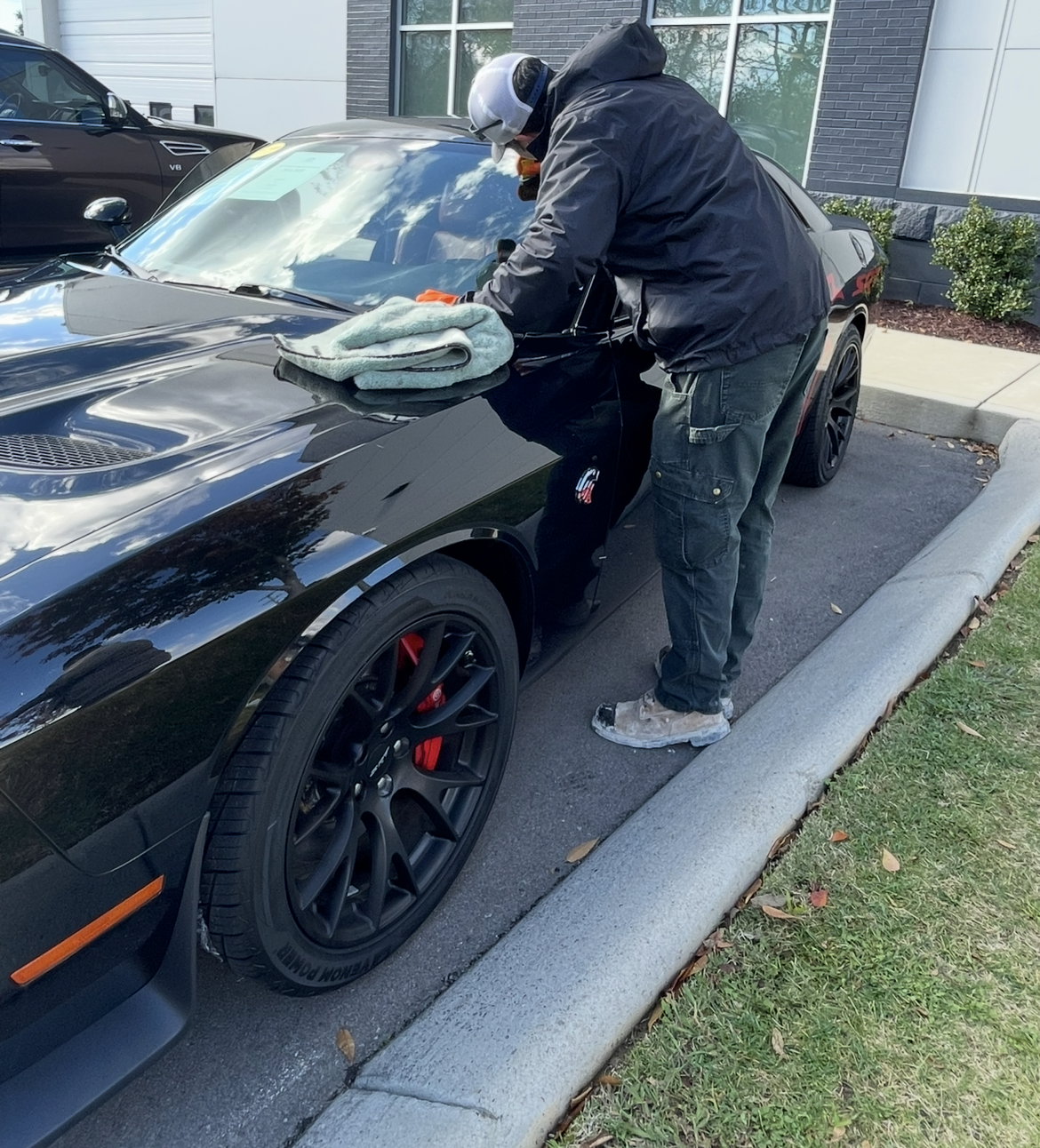 Windshield crack repair in Waco, TX.