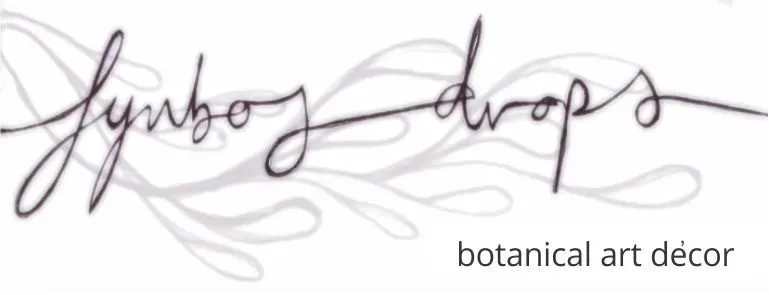 A logo for a company called botanical art decor