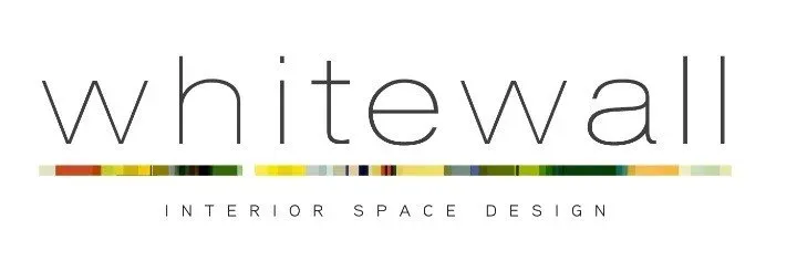 The logo for whitewall interior space design