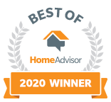 HomeAdvisor 2020 Winner