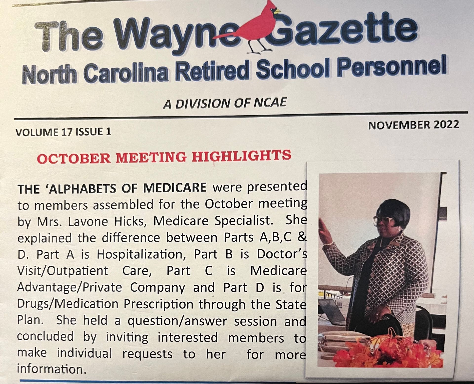 attendees of a Medicare educational workshop