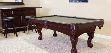 Dark Wood Pool Table — Hicksville, NY — Regal Billiards