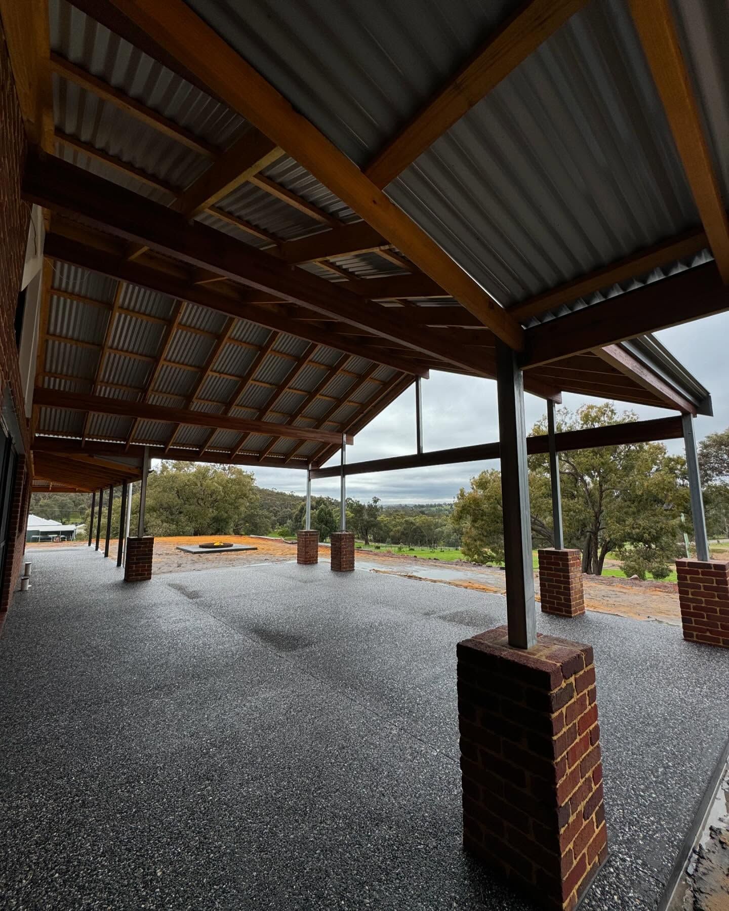 400m² Concrete Alfresco in Bullsbrook
