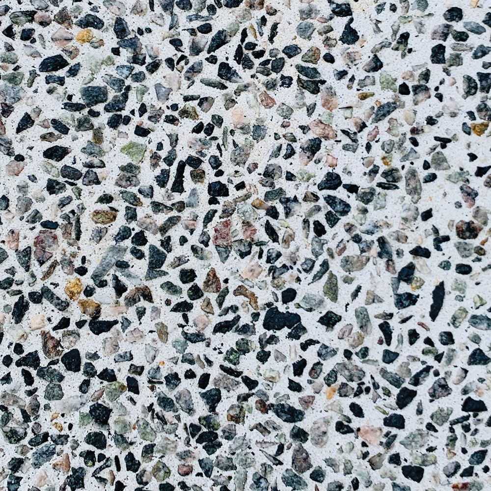 Exposed concrete swatch