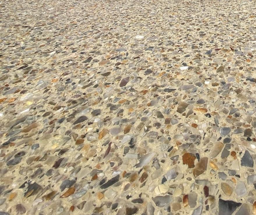 Geostone Holcim Magnolia Mix Exposed Aggregate Concrete