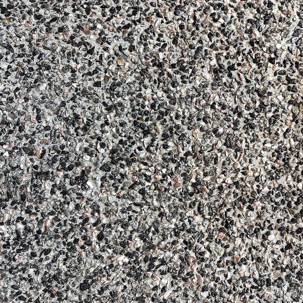 Exposed concrete swatch