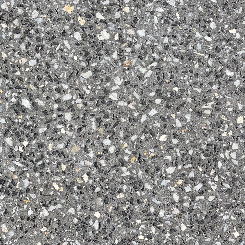 Exposed concrete swatch