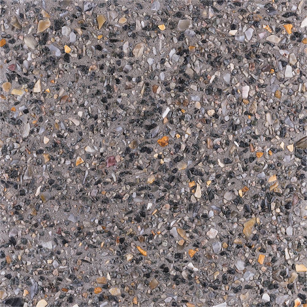 Exposed concrete swatch