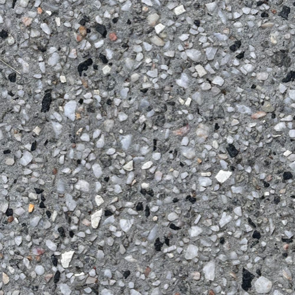 Exposed concrete swatch