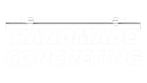 handmade concreting logo