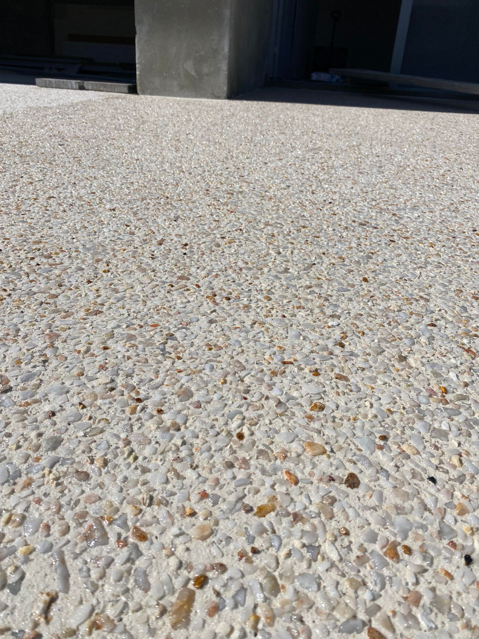 Exposed aggregate pool surround services